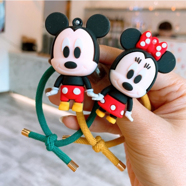 IKAT RAMBUT ANAK PEREMPUAN KARAKTER KARTUN MINI MOUSE LUCU SIMPLE AKSESORIS RAMBUT WANITA KOREA AK68