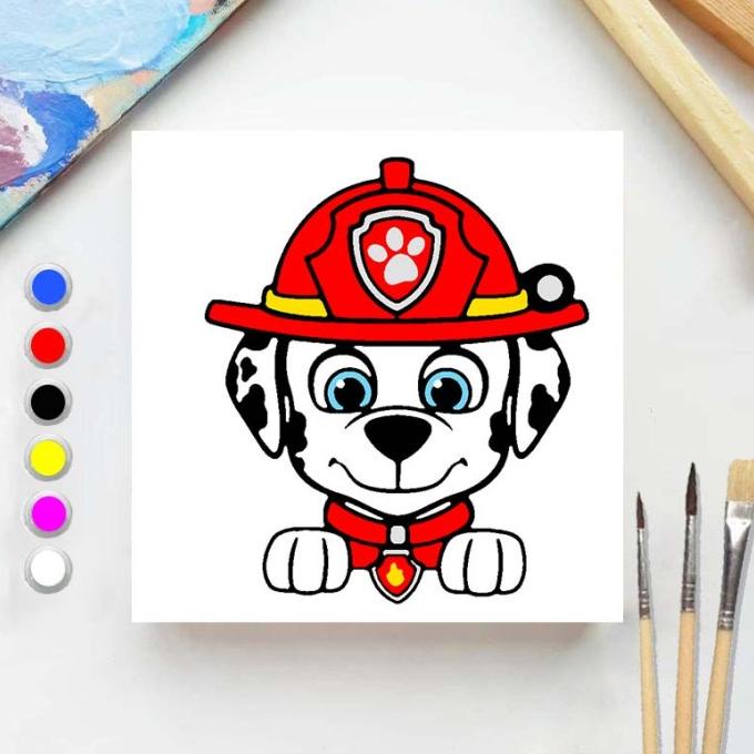 

BAYAR DITEMPAT Paint by number PAW PATROL 1 20x20 Painting kit/Set Melukis anak/CAT AKRILIK SET/CAT AKRILIK SET 24 WARNA/CAT AKRILIK PASTEL/CAT AIR/CAT AIR LUKIS SET/CAT AIR GIOTTO/KUAS LUKIS 1 SET/KUAS LUKIS KECIL/KUAS LUKIS LENGKAP/KANVAS LUKIS/KANVAS