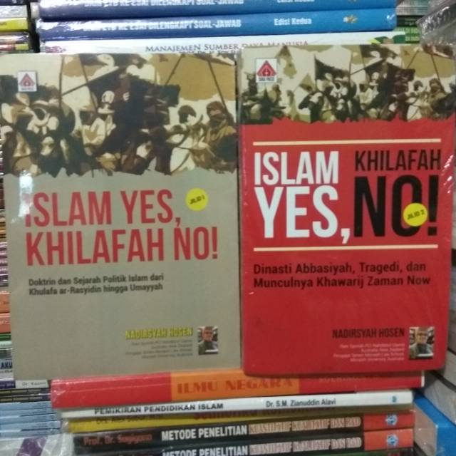 Buku ISLAM YES KHILAFAH NO JILID 1 DAN JILID 2 ( SATU PAKET )