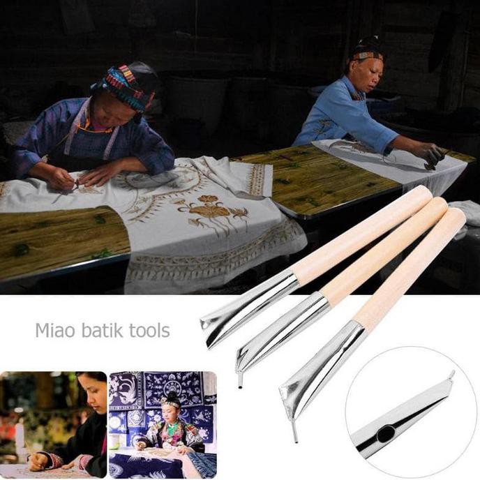 

Ready! Wax Painting Tools Set - Batik Pen (3Pcs) Termurah