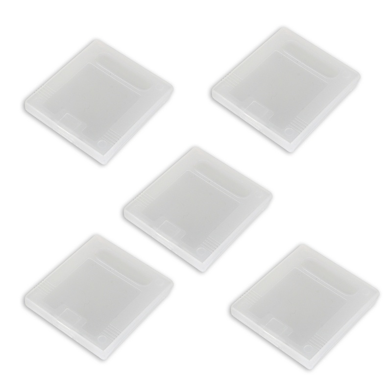 Cre 5pcs / Set Case Holder Cartridge Game Card Bahan Plastik Transparan Anti Debu