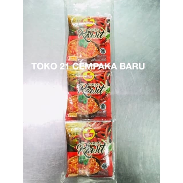 

Finna Uleg Sambal RAWIT 1 renceng isi 10 sachet | Sambel Rawit Murah