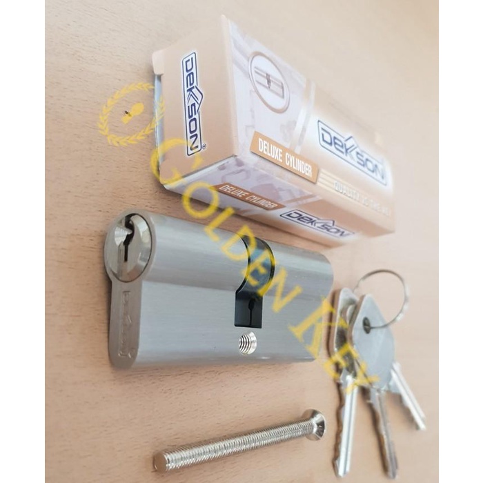 Kunci Silinder Pintu 65MM Cylinder Dekkson CYL DC DL 65 MM SN