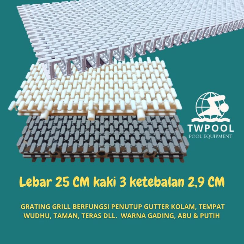 Grating grill kolam renang 5 meter