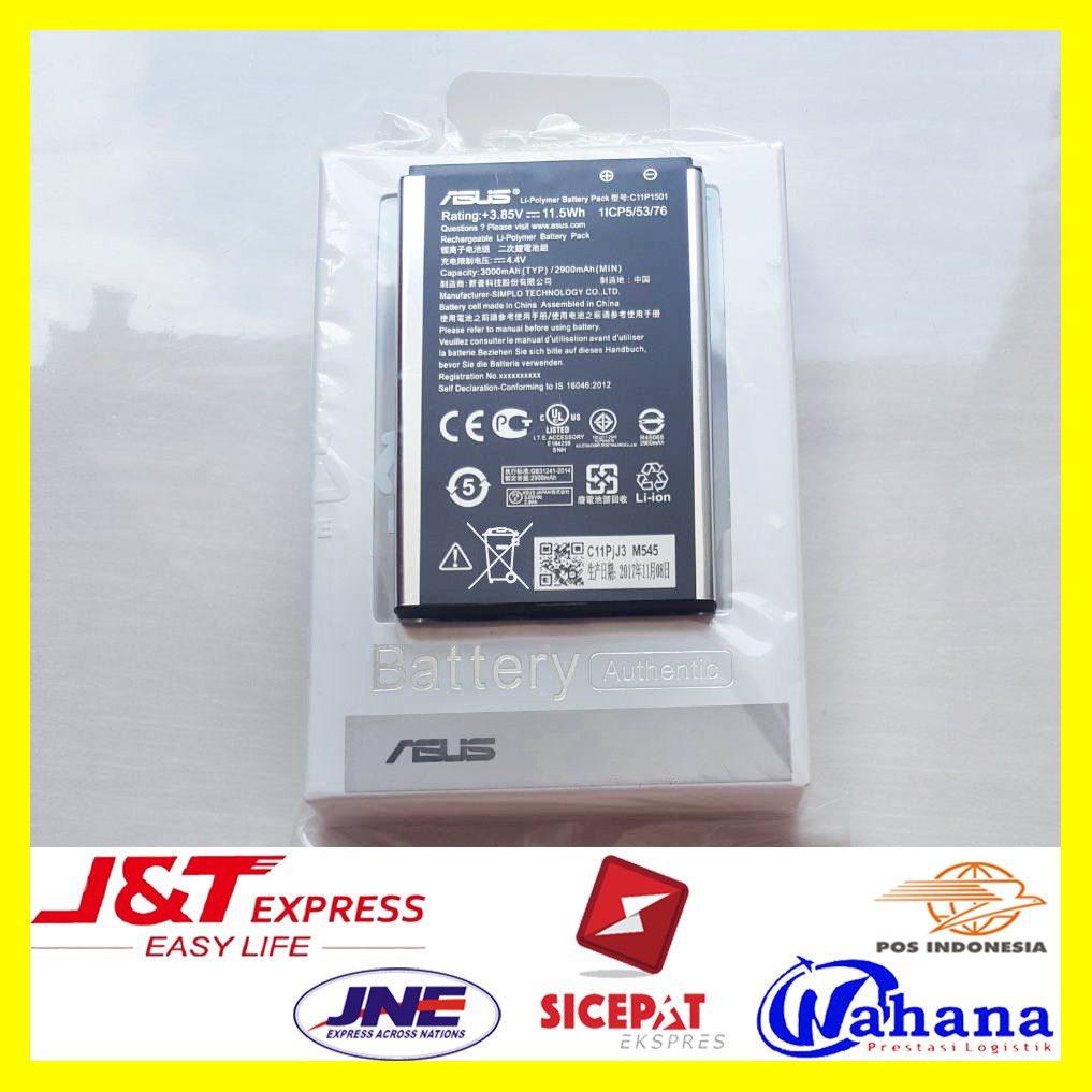 Baterai Asus Zenfone Selfie Original Batre Hp Asli Ori Battery Batray Batere Bateray Batu