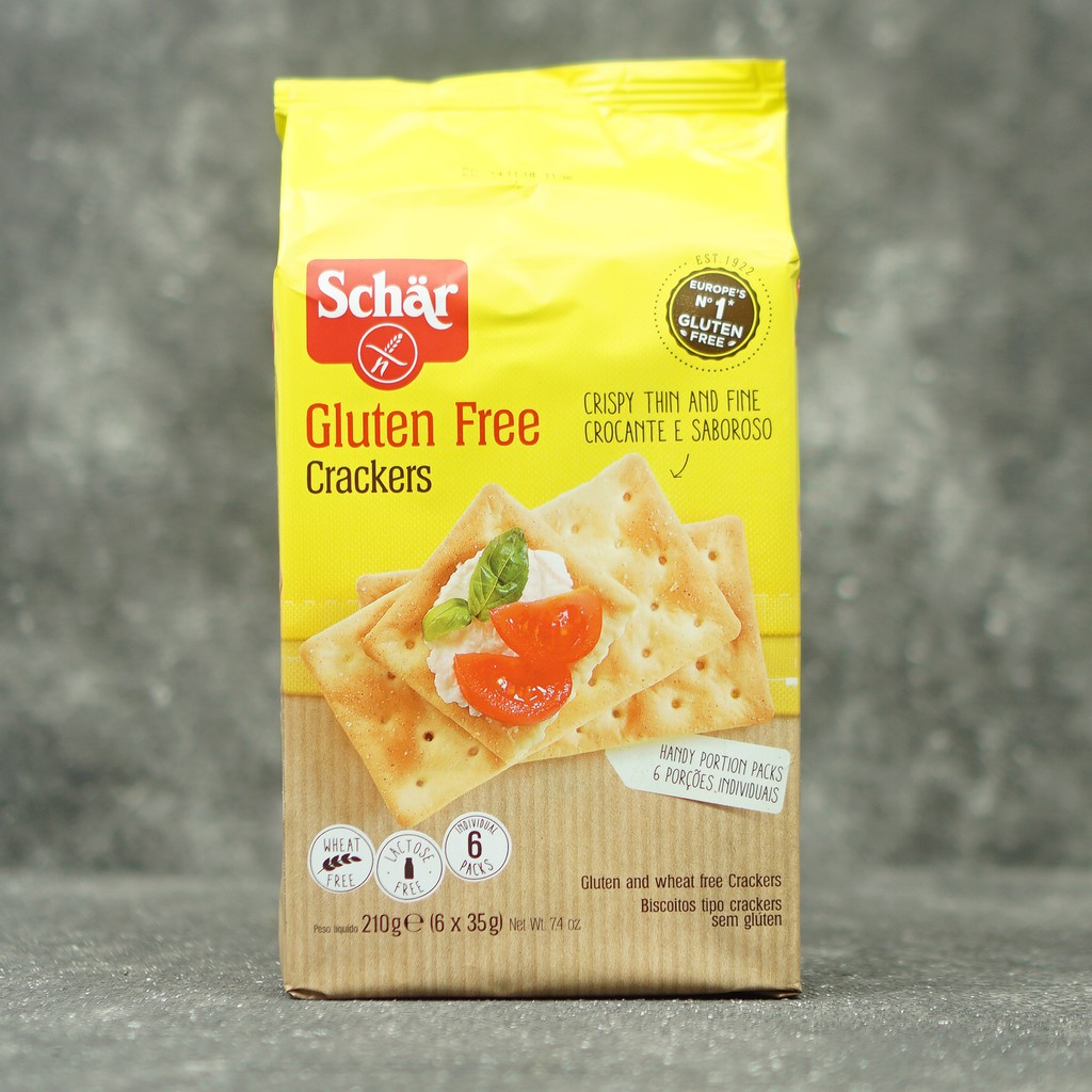 Gluten Free Crackers 210gr Schar Shopee Indonesia
