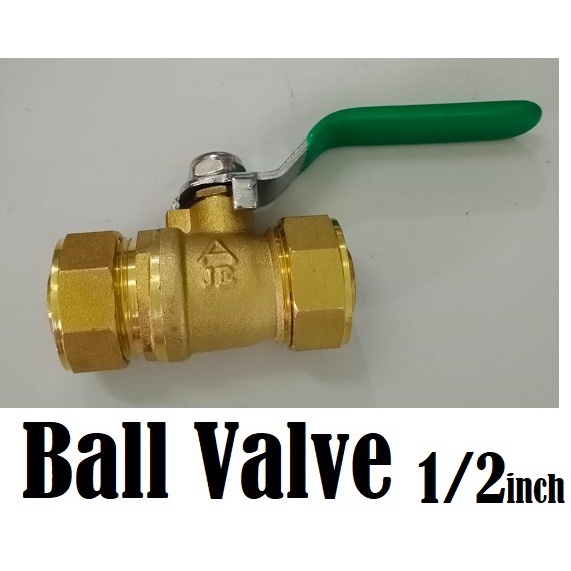 STOP KRAN KUNINGAN VARIAN 1/2&quot;/ 3/4&quot; / BALL VALVE KUNINGAN&quot; High Quality