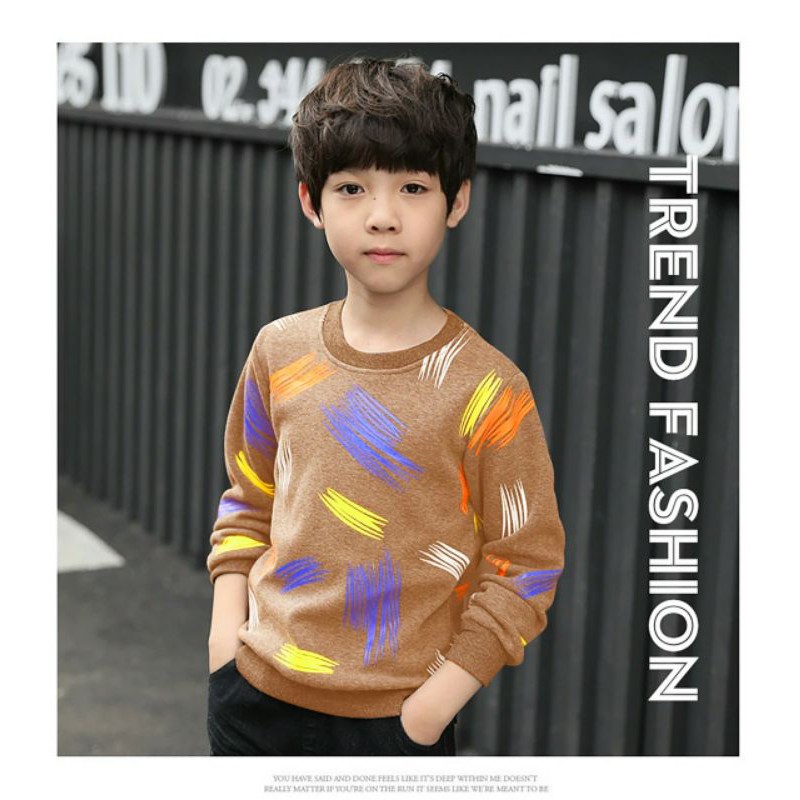 COD/ARPIOS SHOP - Baju ARION - Baju Sweater Anak COWO / CEWE Model Kekinian