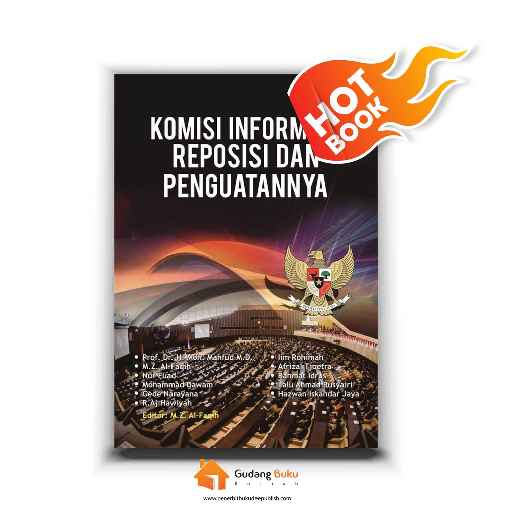 Deepublish - Buku Komisi Informasi Reposisi Dan Penguatannya