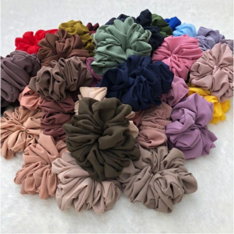 IKAT RAMBUT BESAR/SCRUNCHIE HIJAB