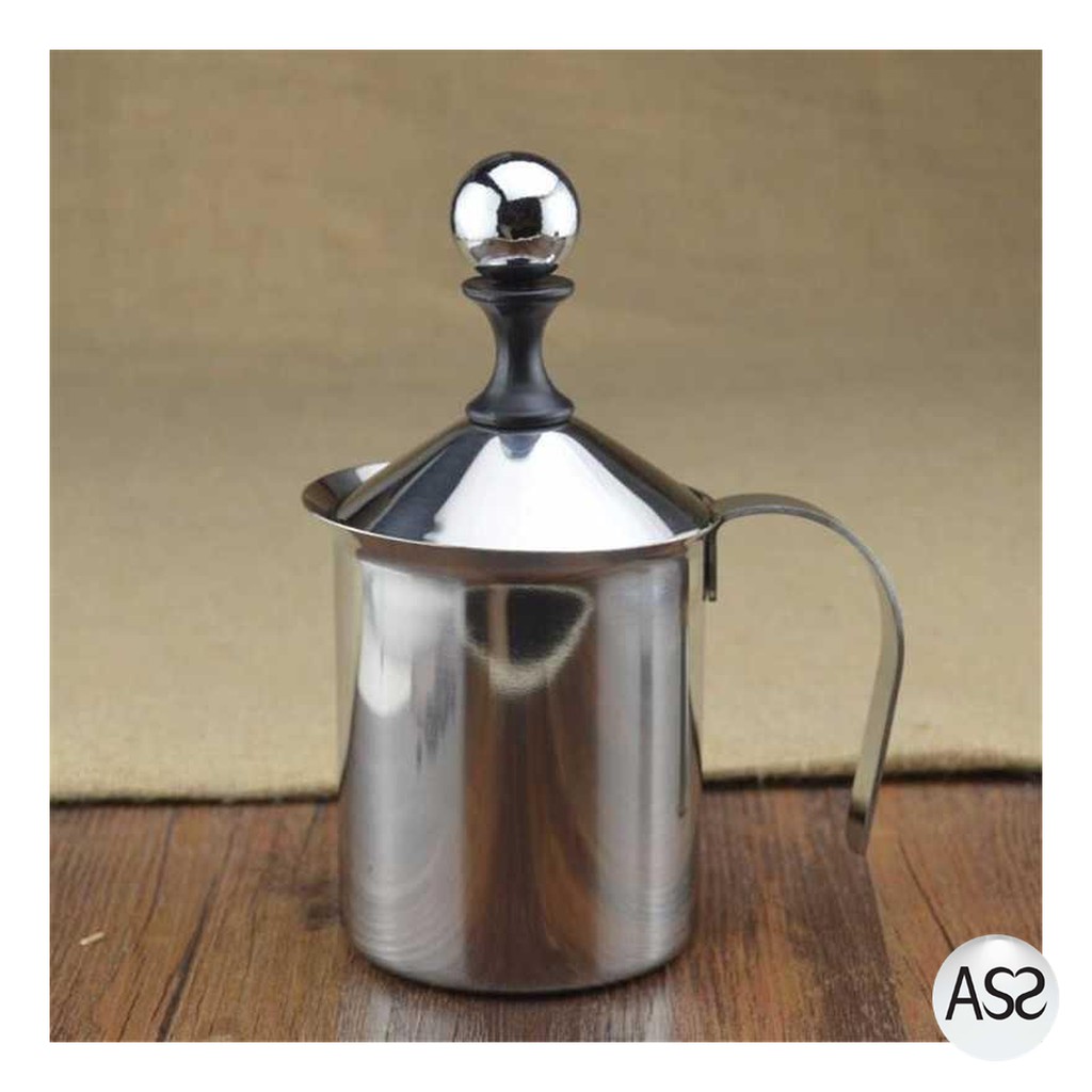 ASS Shop - OneTwoCups Gelas Kopi Espresso Latte Art Coffee Milk Frother 400ml
