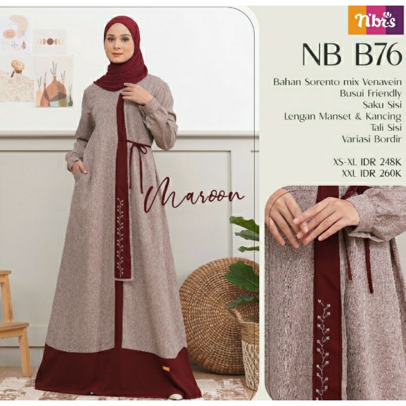 Gamis Nibras NB B76