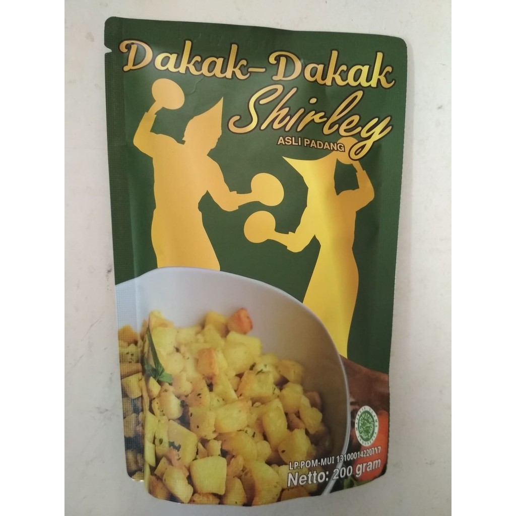 

Dakak Dakak Kotak/Petak Original Shirley Khas Padang 200 gram