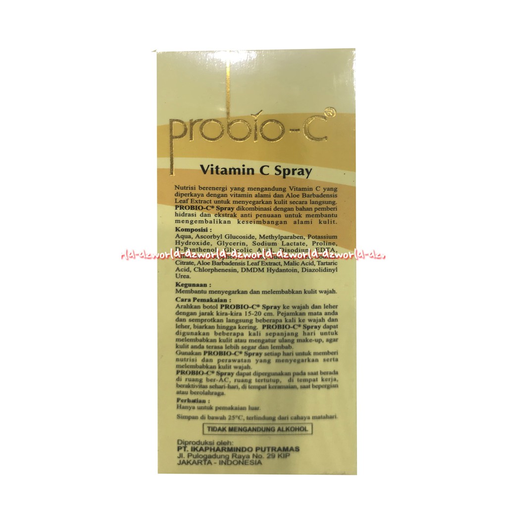 Probio C Vitamin C Spray Untuk Perawatan Kulit &amp; Mencegah Penuaan Dini 50mL