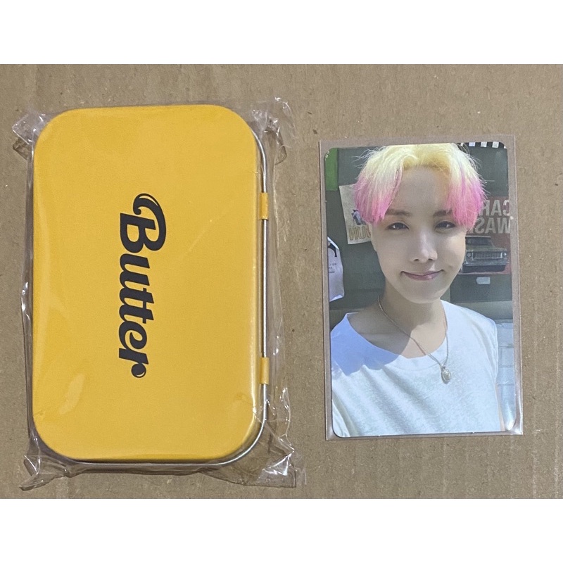 Ready Official POB Weverse Gift BTS album Butter Jhope with tincase