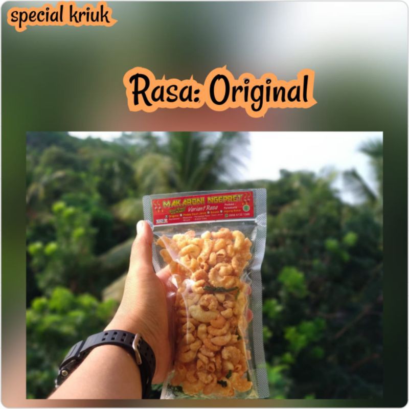 

MAKARONI NGEPRET - SPESIAL KRIUK/ Rasa Original