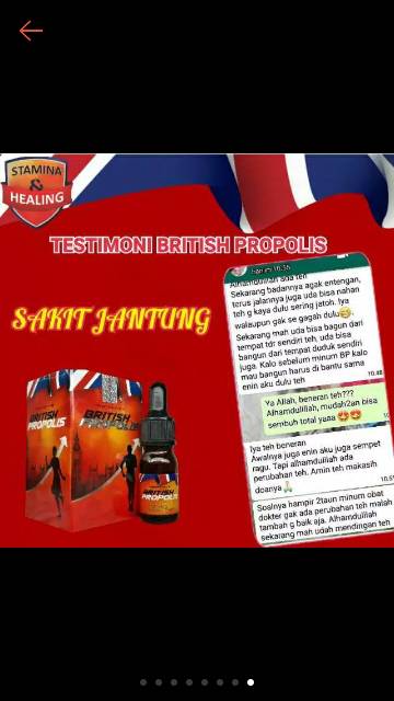 British Propolis Obat Suplement Vitamin Kesehatan Free Kaos Anak Dewasa