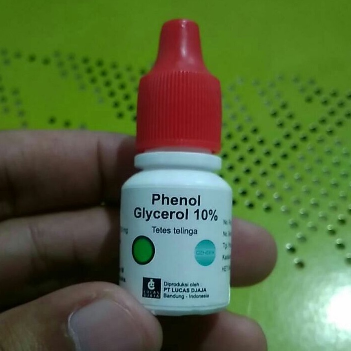 (Obat Tetes Telinga) Phenol Glycerol 10% Netto 5 ml