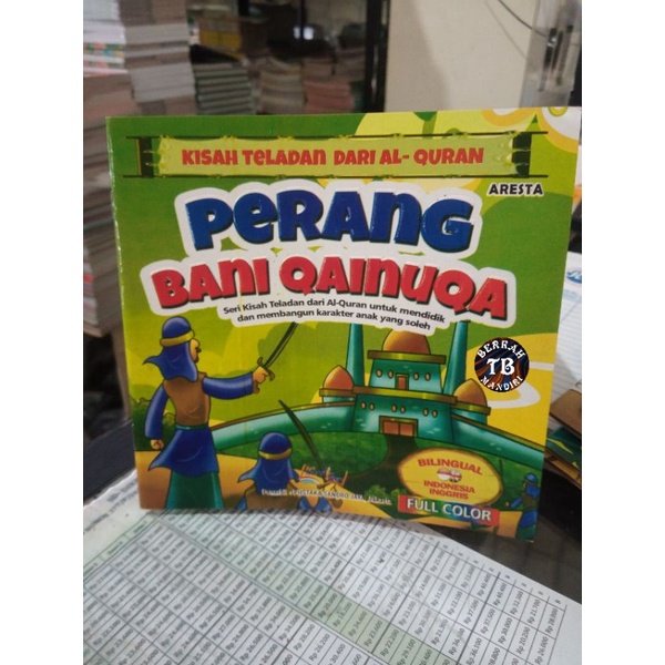 Buku Kisah Teladan Perang Bani Qainuqa (19×19cm)