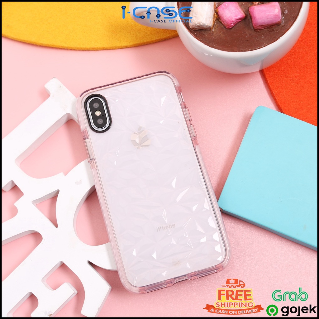 Diamond Soft Case (2) FOR IPHONE 12 13 14+ MINI PRO MAX 11 7 8 6 6+ 7+ 8+ SE