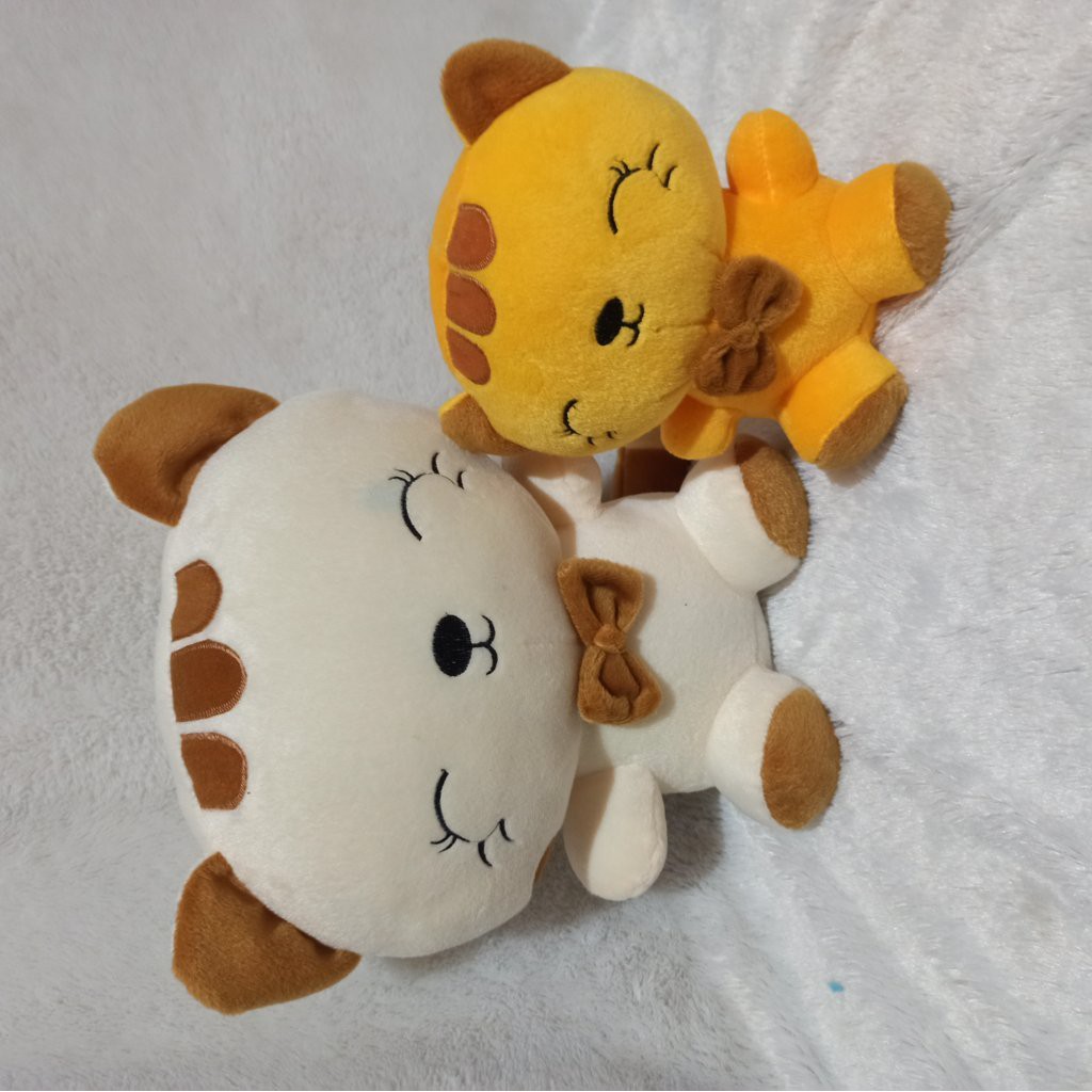 BONEKA KUCING CANTIK KAKA 35cm ADIK 25cm