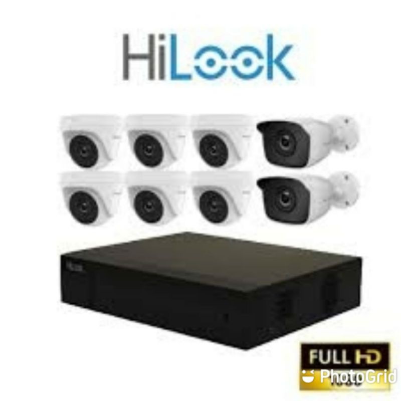 PAKET CCTV HILOOK 2MP LENGKAP