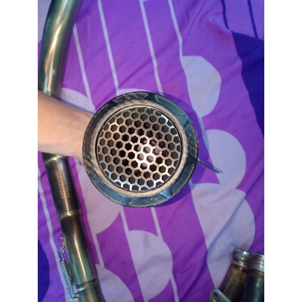 Knalpot R9 gp Stainles CBR 250 RR