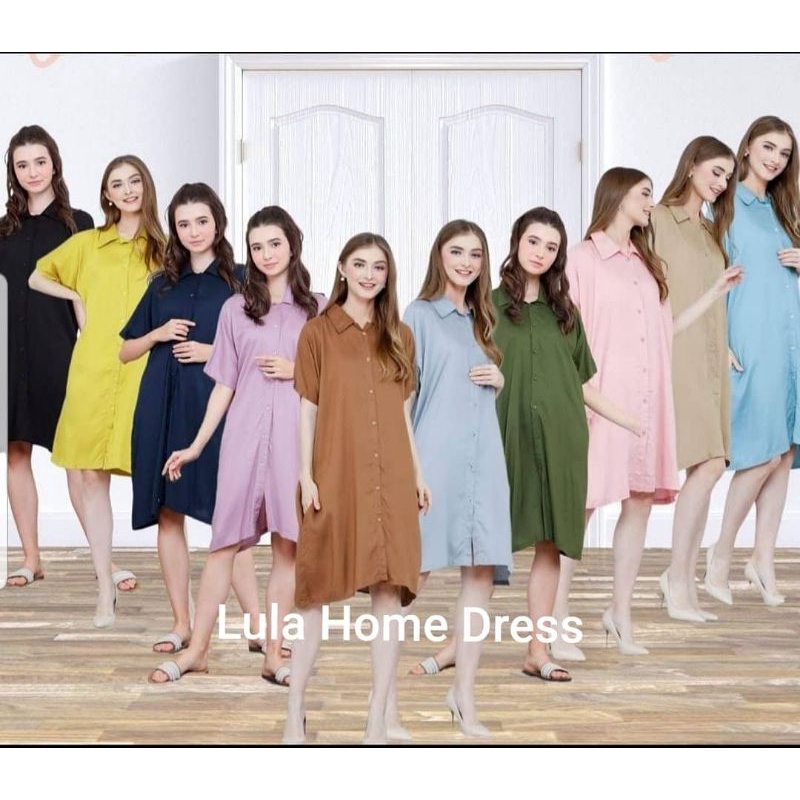 LULA HOME DRESS//DRESS WANITA//DRESSPOLOS//DRESSBUSUI