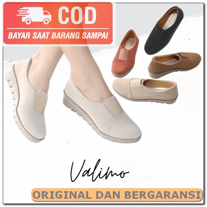 Sepatu Ket Wanita✈Torre Female Students 2019 Autumn Han Edition H UQ429  Slip On Rezilia - Valimo