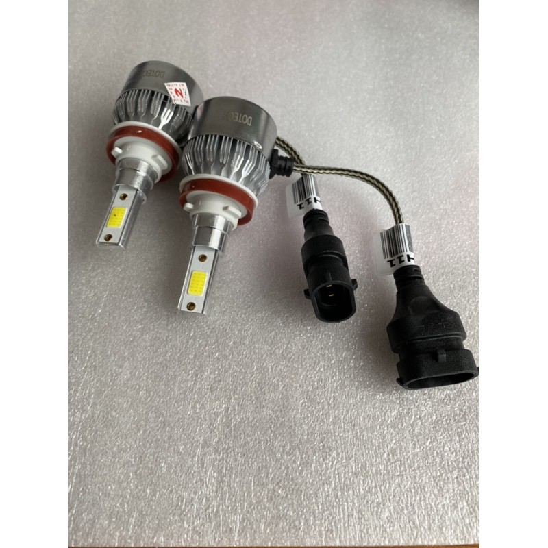 Lampu Kabut Foglamp Mobil H11 H8 H9 H16 H1 HB3 HB4 Nano Led Macrone D6