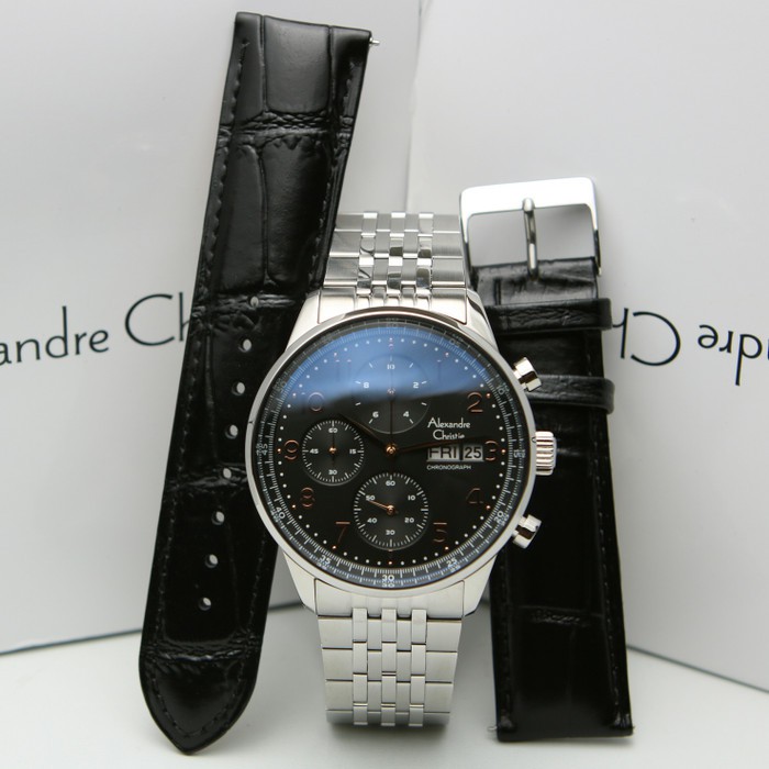 ORIGINAL Jam Tangan Pria Alexandre Christie AC 6492 / AC6492 / 6492 Garansi Resmi 1 Tahun.