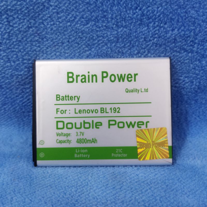 baterai batre Lenovo BL192 double power