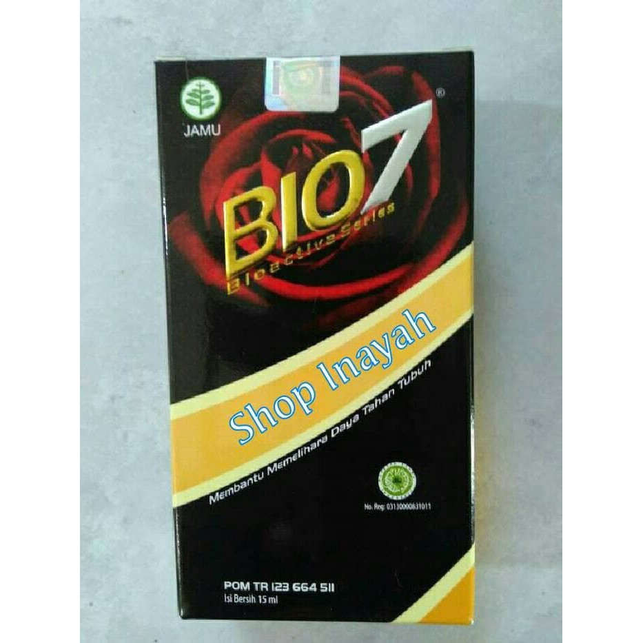 BIO7 BIO SEVEN BIOSEVEN JAMU TETES HERBAL ORI 100% BIO 7 - ju264