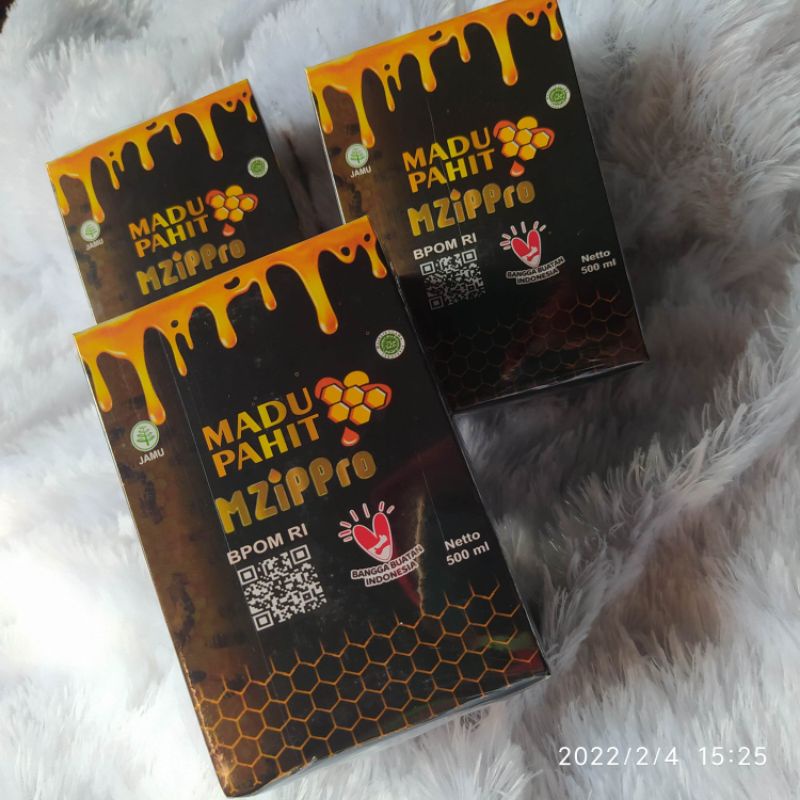 Madu Pahit MZipPro 500 ml BPOM RI