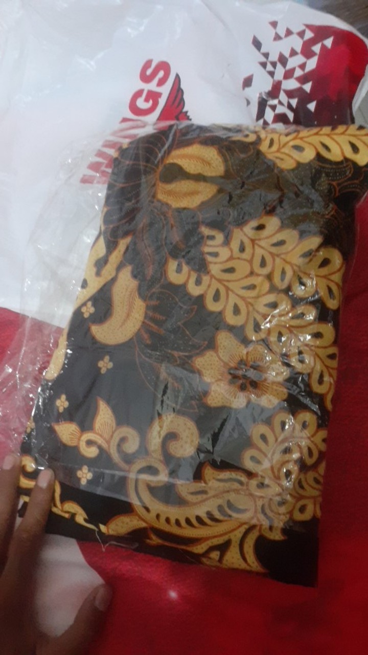(family Ada Anaknya) Batik Couple 2499 Motif Manggar Sumber Urip Grosir Couple Gisel