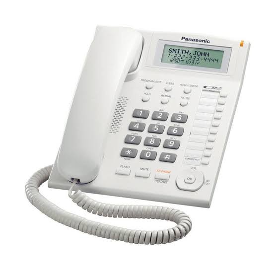 termuah Cable Phone Panasonic KX-TS885 (White) ori itcom