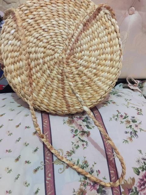 Tas Eceng Bulat Besar Termurah