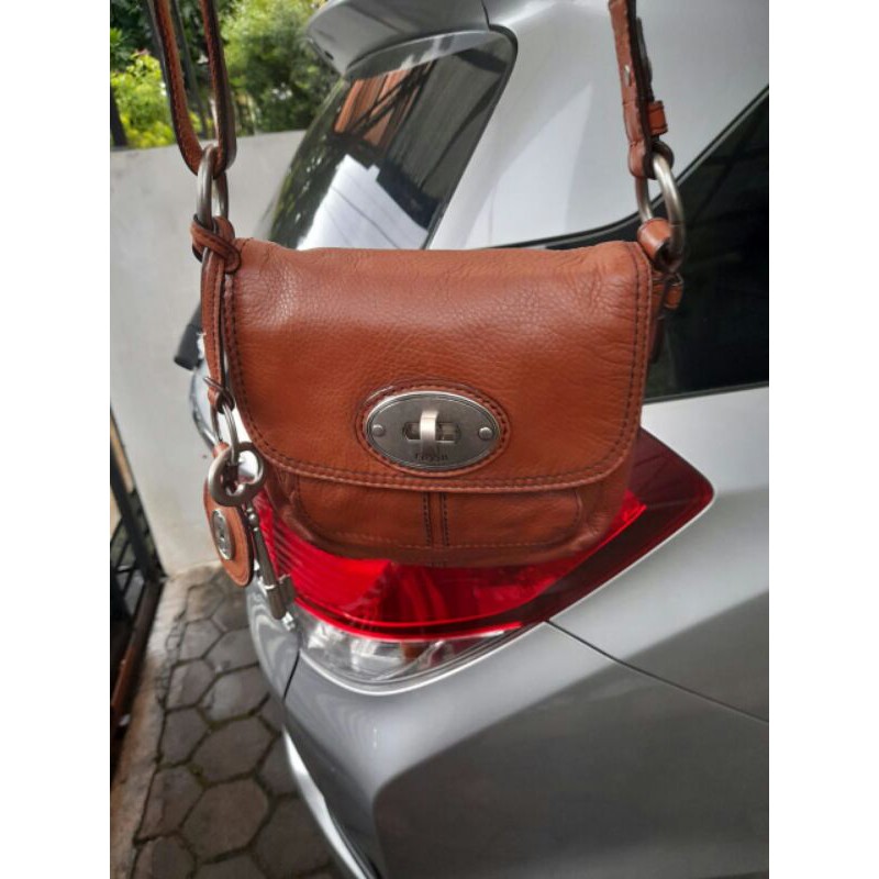 Tas fossil maddox turnlock preloved