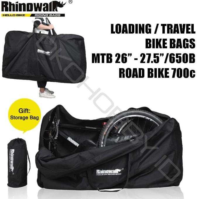 Tas Loading Sepeda Carrier Travel Full Bike Bag Rhinowalk Rm261 Mtb Rb