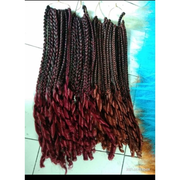 Rambut Kepang 3 / Rambut Sintetis Kekinian