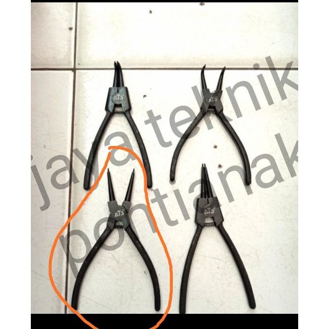 tang pin snap ring tang circlip internal /lurus tekan tutup