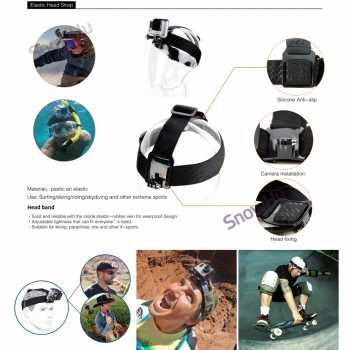 Aksesoris Kamera Aksi GoPro dan Xiaomi Yi Full Set