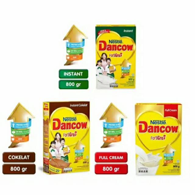 

Dancow Fortigro Instant / Full Cream / Coklat 390g - 780g