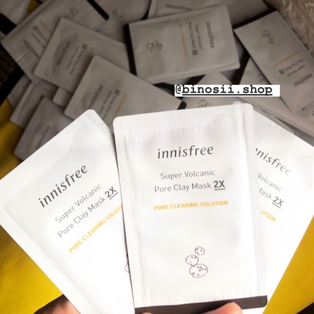 Jual Innisfree SUPER VOLCANIC PORECLAY MASK ORIGINAL !! Shopee Indonesia