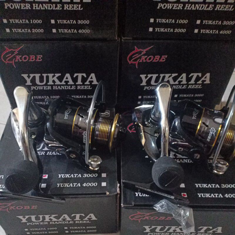 reel ul murah power handle kobe yukata 12+1 bb