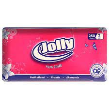 TISSUE JOLLY 2 PLY - Jolly by Paseo Soft Pack Tissue Facial [250 Sheets]