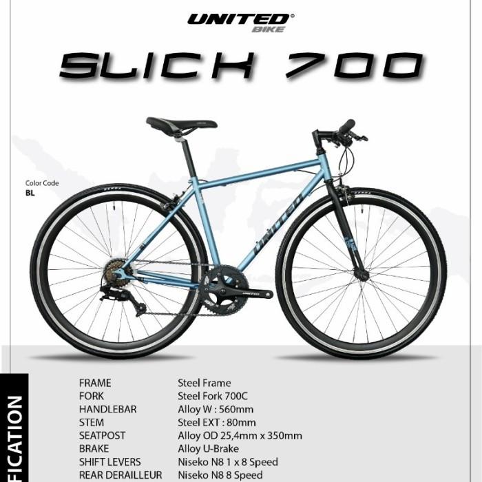 Sepeda | Sepeda Racing Roadbike United Slick 700C