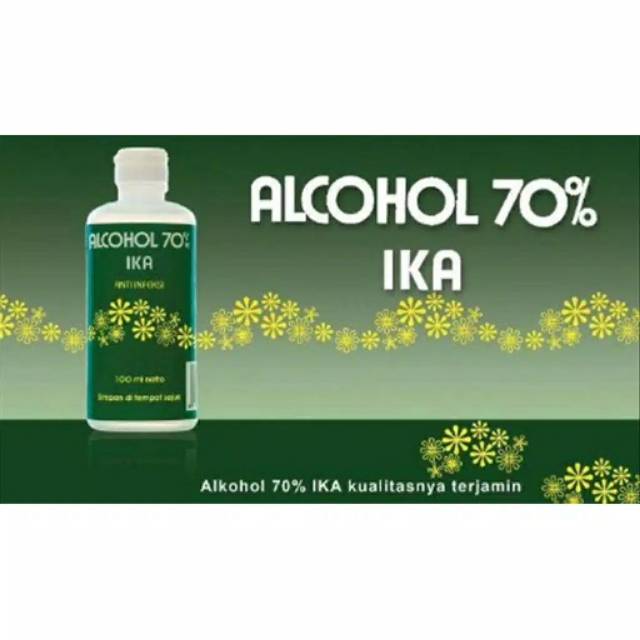 Alkohol 70% 100ml | IKA Alcohol 70%