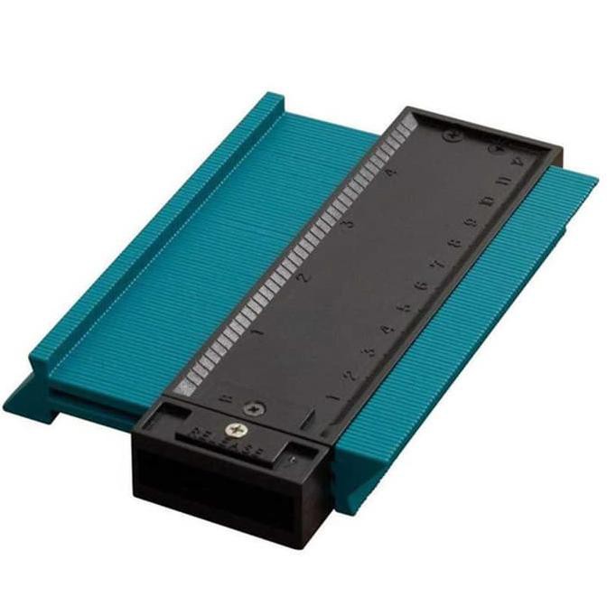 

REZNORBCONTOUR- CONTOUR PROFILE COPY ALAT SKETSA MARKING LENGKUNG KAYU BESI 5 INCH -ASLI.