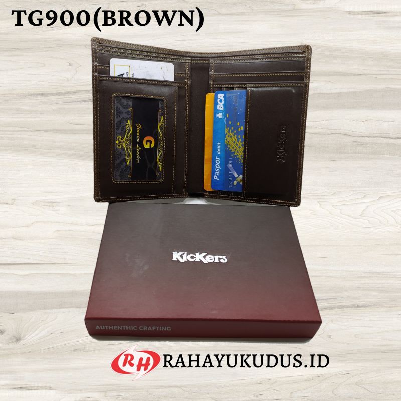 DOMPET KULIT PRIA-DOMPET 3/4 GENUINE LEATHER TANGGUNG FULL KULIT SAPI TG-900